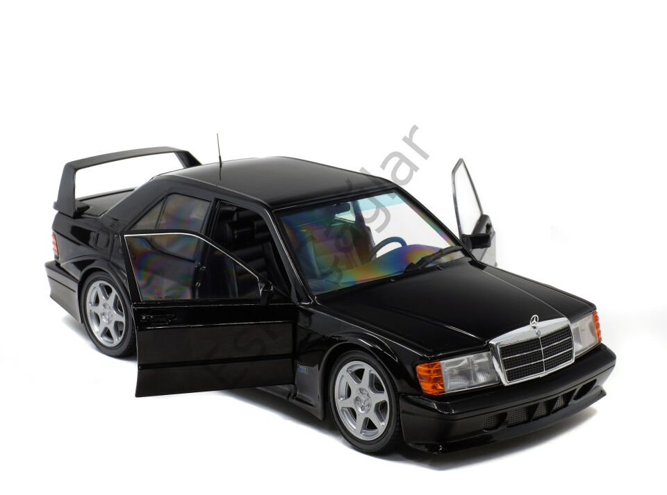 1:18 Solido Mercedes Benz 190 EVO II (W201) Black 1990