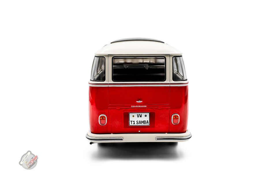 1:18 Solido Volkswagen T1 Samba Red / White 1962