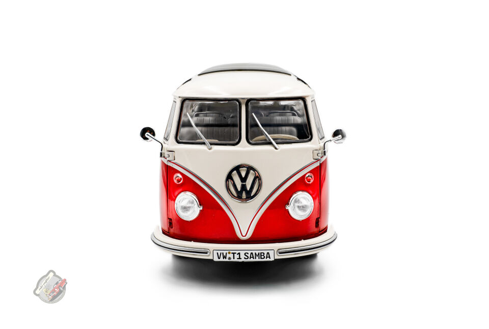 1:18 Solido Volkswagen T1 Samba Red / White 1962