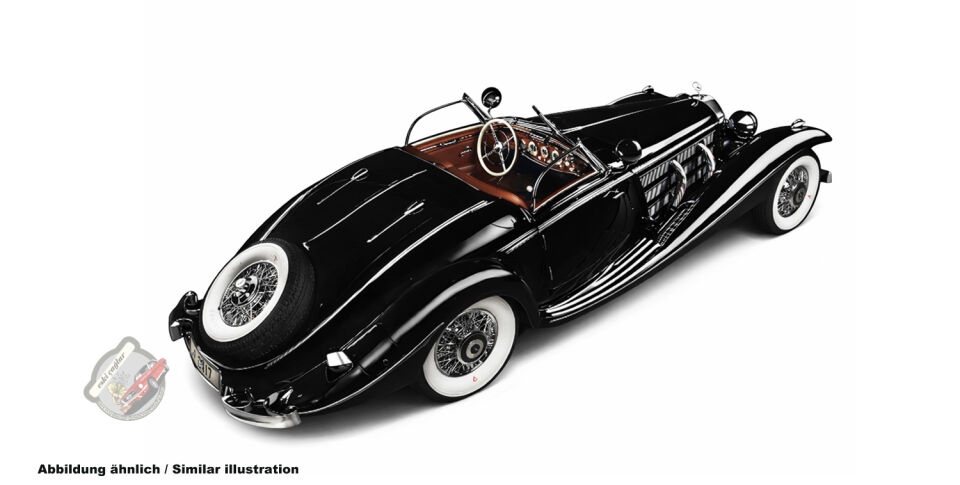 1:18 CMC Mercedes Benz 500K Spezial Roadster, Black Limited Edition 1500 pcs.