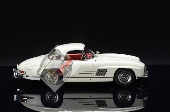 1:18 CMC Mercedes-Benz 300 SL, W198 HArdtop White Limited Edition