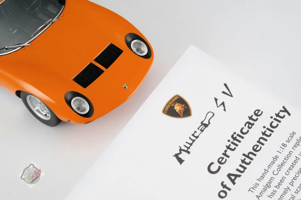 Amalgam Lamborghini Miura P400 SV - Arancia Miura