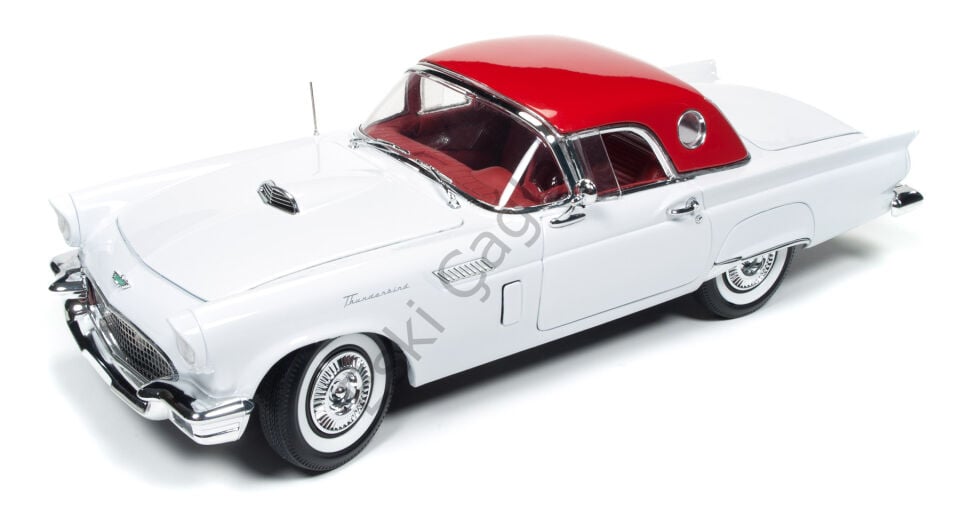1:18 AutoWorld 1957 Ford Thunderbird Holdiay Muscle