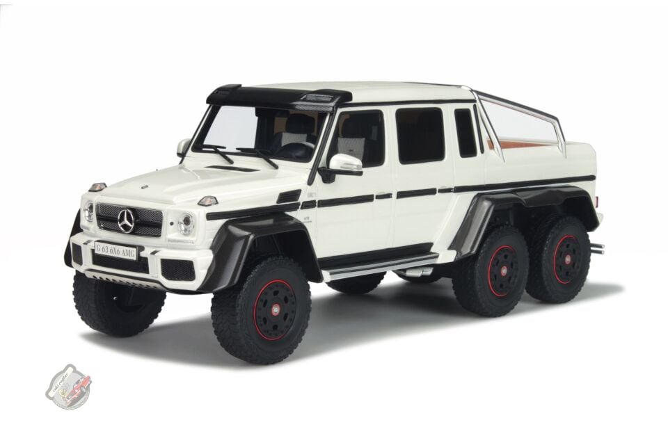1:18 Mercedes-Benz G 63 AMG 6×6 White