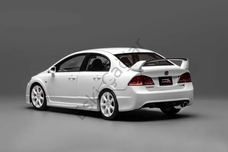 1:18 Motorhelix Honda Civic Type R FD2 2007 Facelift Premium White Pearl