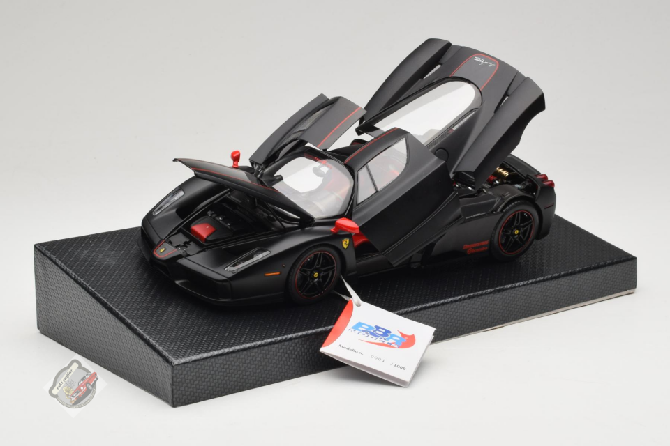 1:18 BBR MODEL Ferrari Enzo Matt Black