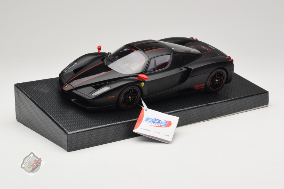 1:18 BBR MODEL Ferrari Enzo Matt Black