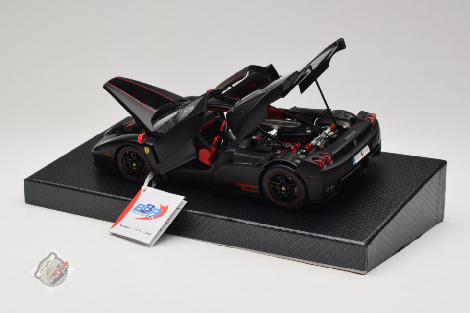 1:18 BBR MODEL Ferrari Enzo Matt Black