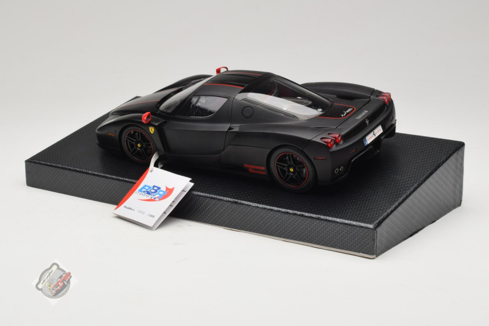 1:18 BBR MODEL Ferrari Enzo Matt Black