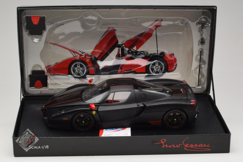 1:18 BBR MODEL Ferrari Enzo Matt Black