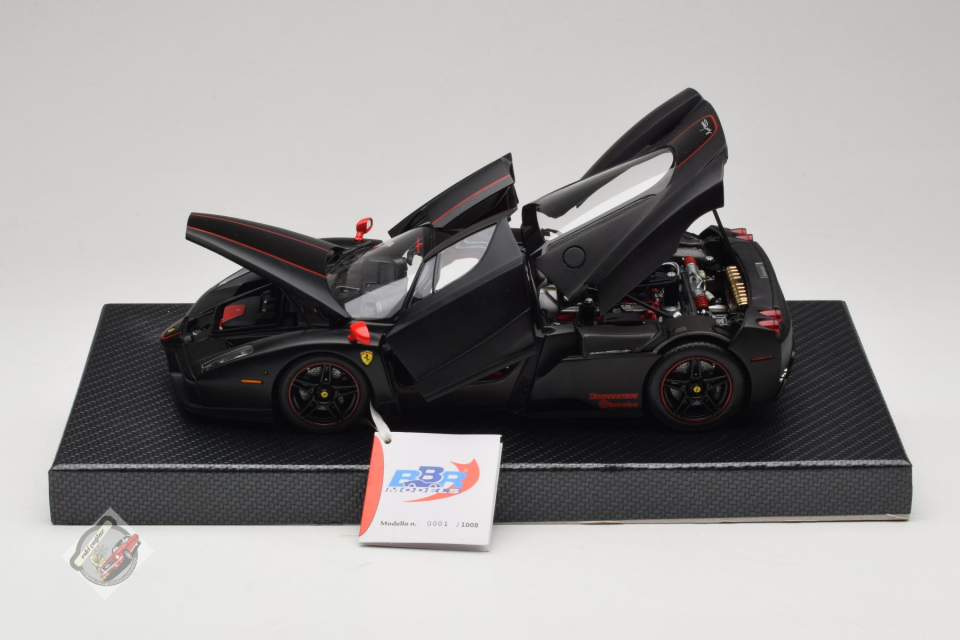 1:18 BBR MODEL Ferrari Enzo Matt Black