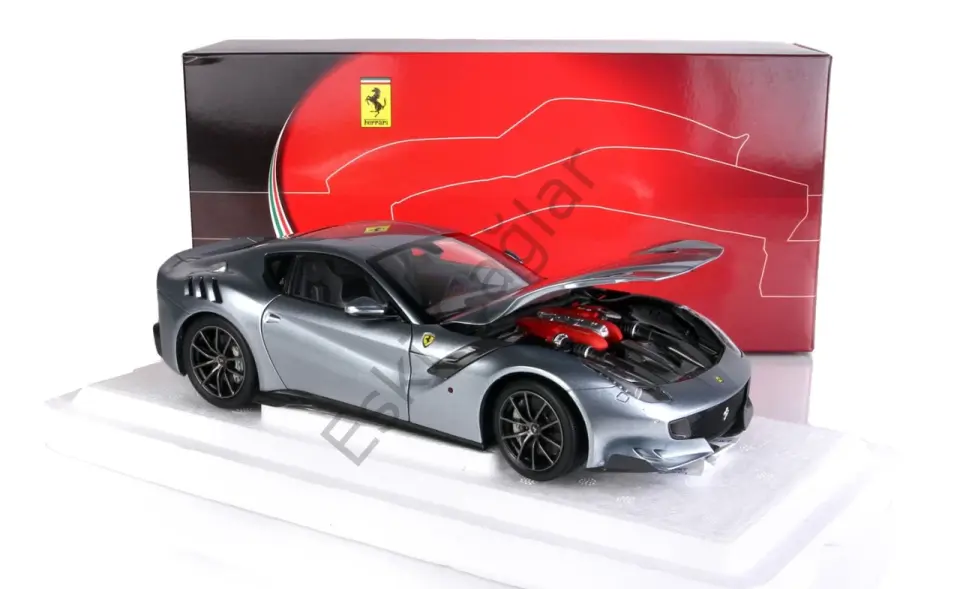 1:18 BBR MODEL Ferrari F12 TDF (Titanium Grey)