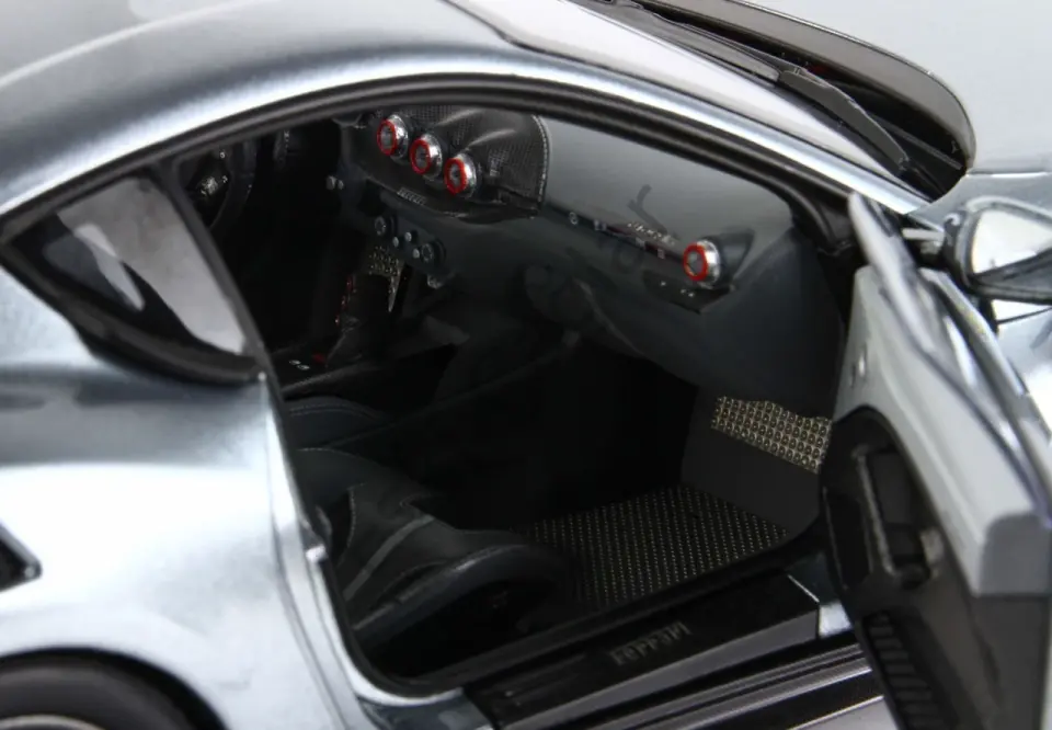 1:18 BBR MODEL Ferrari F12 TDF (Titanium Grey)