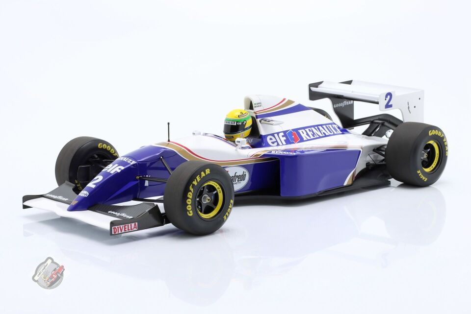 1:12 Minichamps Wİlliams Renault Elf FW 16 NO 2Japan Pasific GP 1994 Ayrton Senna