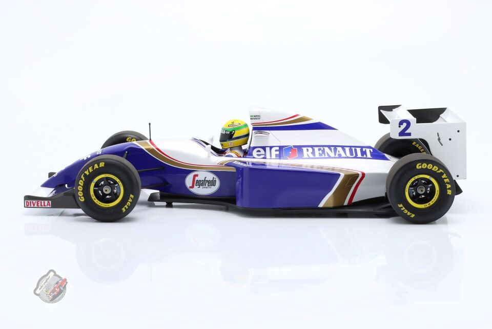 1:12 Minichamps Wİlliams Renault Elf FW 16 NO 2Japan Pasific GP 1994 Ayrton Senna