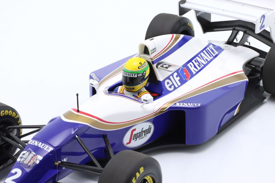 1:12 Minichamps Wİlliams Renault Elf FW 16 NO 2Japan Pasific GP 1994 Ayrton Senna