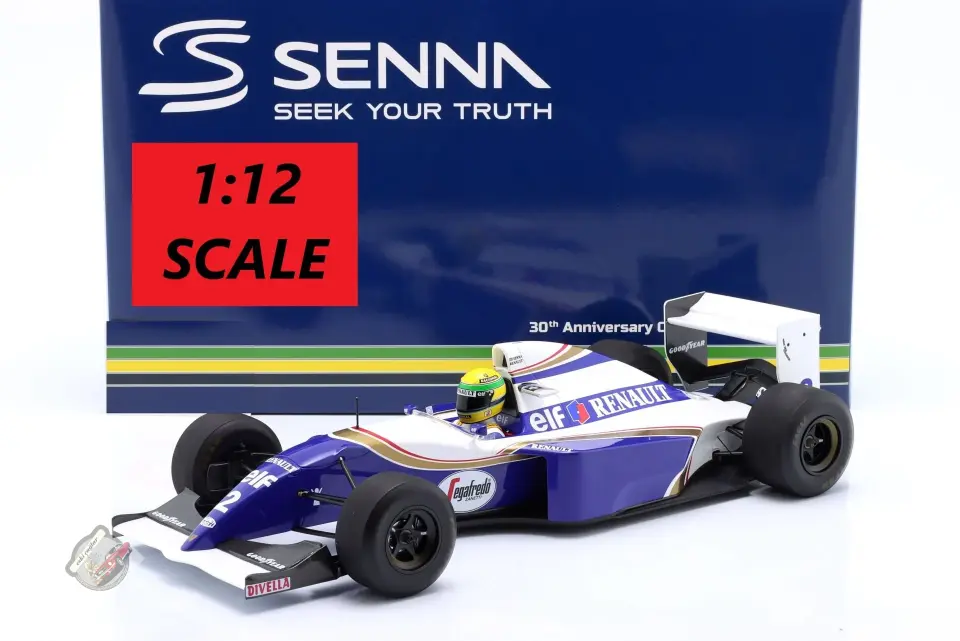 1:18 Minichamps Williams Renault F1 FW16 Team Rothmans 2 San Marino GP Dirty Version 1994 Aryton Senna