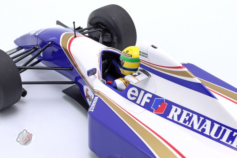 1:18 Minichamps Williams Renault F1 FW16 Team Rothmans 2 San Marino GP Dirty Version 1994 Aryton Senna
