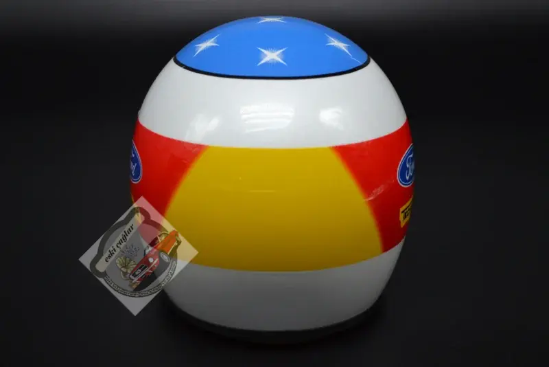 1:2 BELL HELMET Micheal Schumacher Belgium GP 1992 Kask