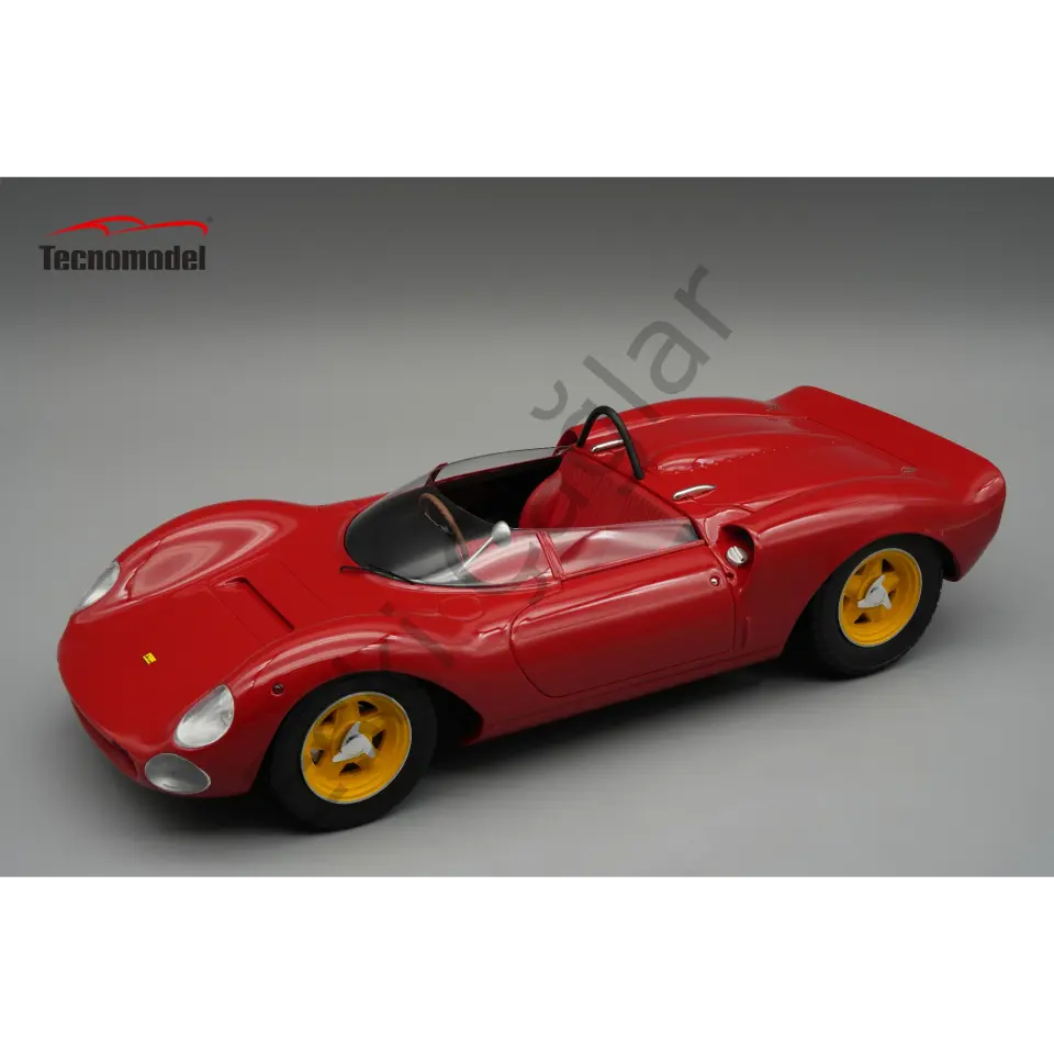 1:18 Tecnomodel 1965 Ferrari 206 Dino SP Factory Press