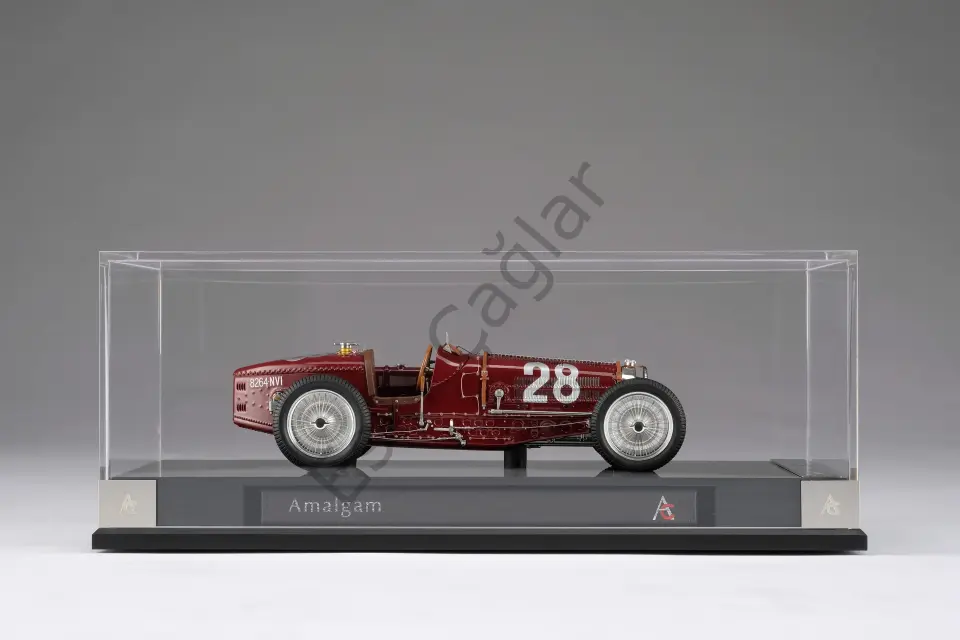 1:18 Amalgam Bugatti Typ 59 1934 Monaco Grand Prix Nuvolari