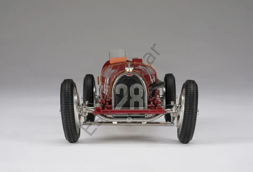 1:18 Amalgam Bugatti Typ 59 1934 Monaco Grand Prix Nuvolari