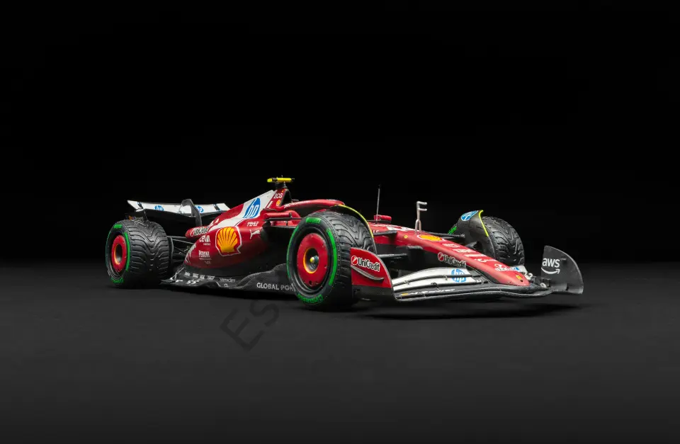 1:18 Amalgam Ferrari SF-25 Avustralya Grand Prix Lewis Dirty Version