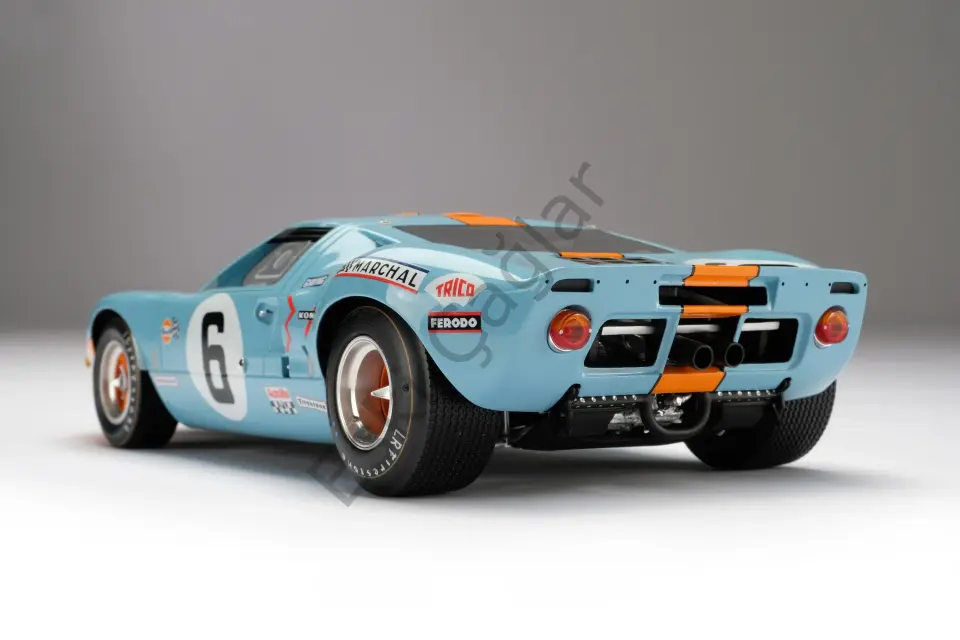 1:18 Amalgam Ford Gt40 1969 LeMans Winner