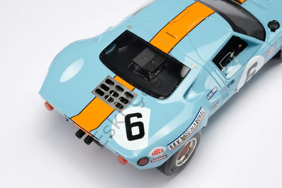 1:18 Amalgam Ford Gt40 1969 LeMans Winner