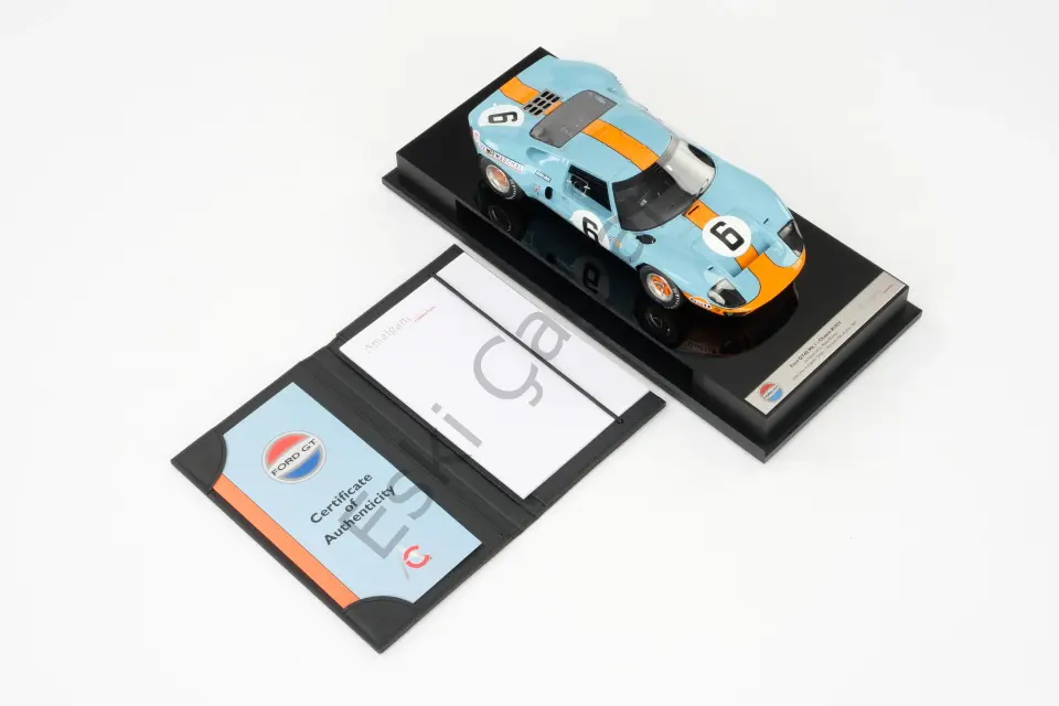 1:18 Amalgam Ford Gt40 1969 LeMans Winner