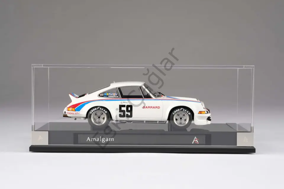 1:18 Amalgam Porsche 911RSR (1973) 2.8 Brumos Winner Daytona 1973 #59 (Ön Sipariş)