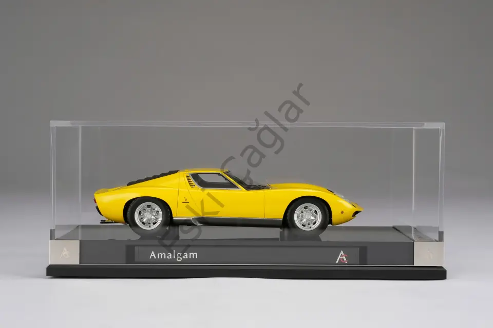 1:18 Amalgam  Lamborghini Miura P400 SV Yellow (Ön Sipairş)