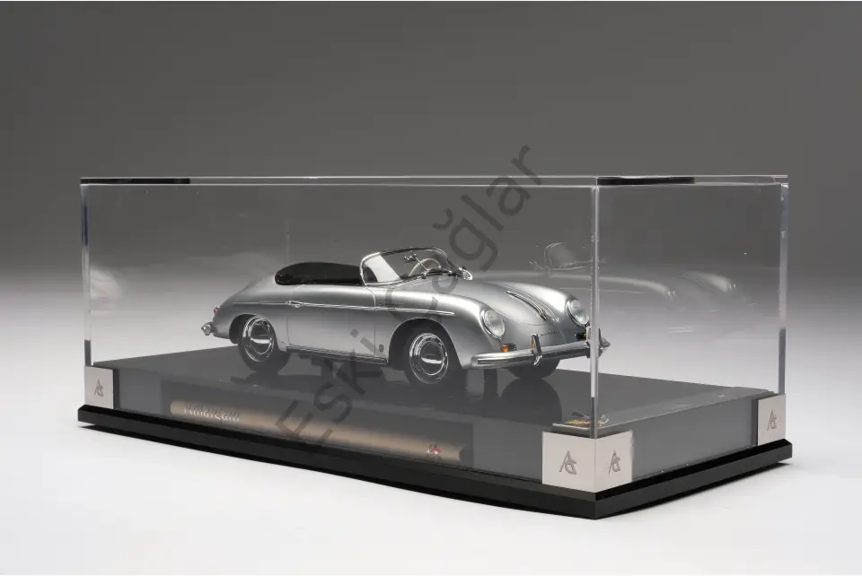 1:18 Amalgam Porsche 356 A Speedster Silver (Ön Sipariş)