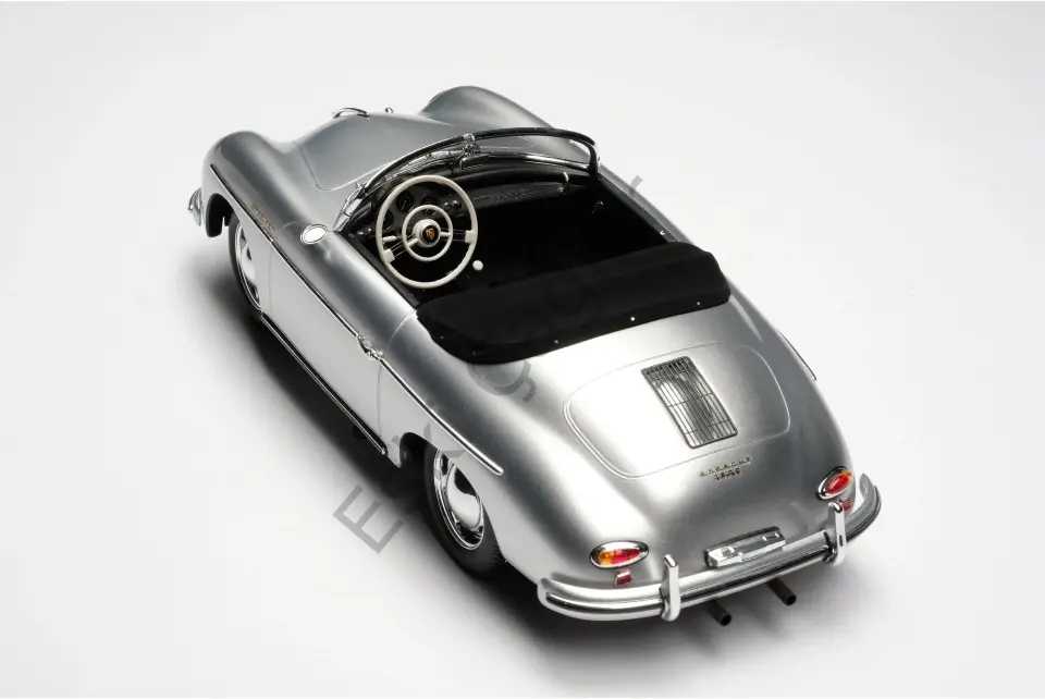 1:18 Amalgam Porsche 356 A Speedster Silver (Ön Sipariş)
