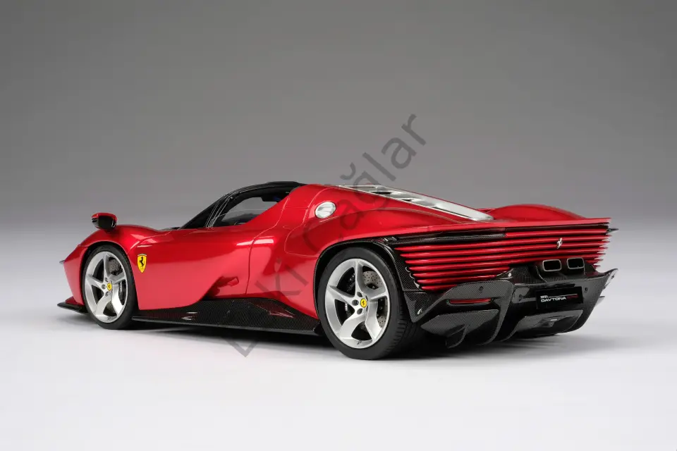 1:18 Amalgam Ferrari Daytona SP3 Rosso Corsa (Ön Sipariş)