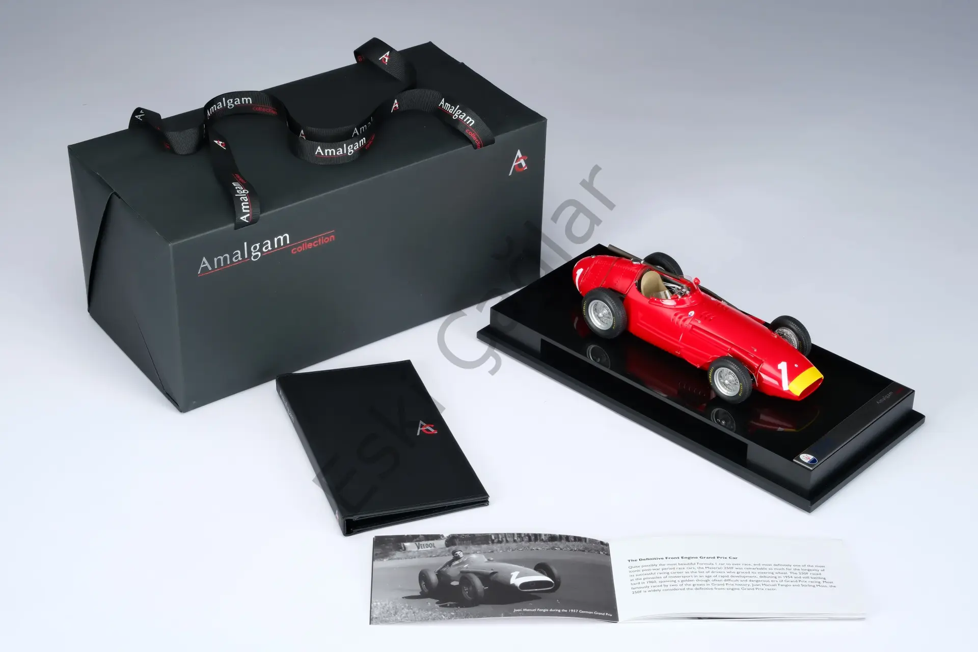 1:18 Amalgam Maserati 250F - GP Germany 1957 - Juan Manuel Fangio (Ön Sipariş)