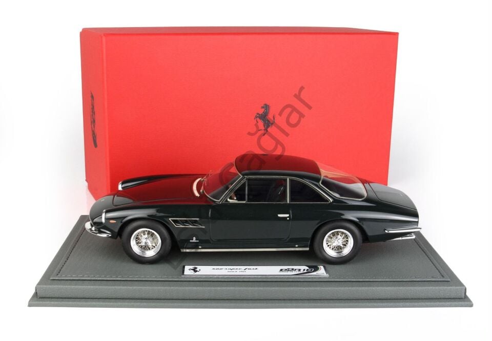 1:18 BBR Models Ferrari 500 Superfast 1965 Seri II Verde Scuro 108 Limits