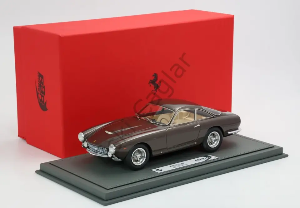 1:18 BBR Models Ferrari 250 GT Lusso S/N 4891 GT Steve McQueen 180 Limits (Ön Sipariş)