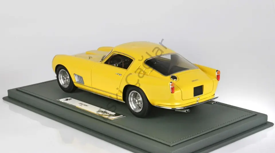 1:18 BBR Models Ferrari 250 GT Competizione Faired Headlight (Yellow) 120 Limits (Ön Sipariş)