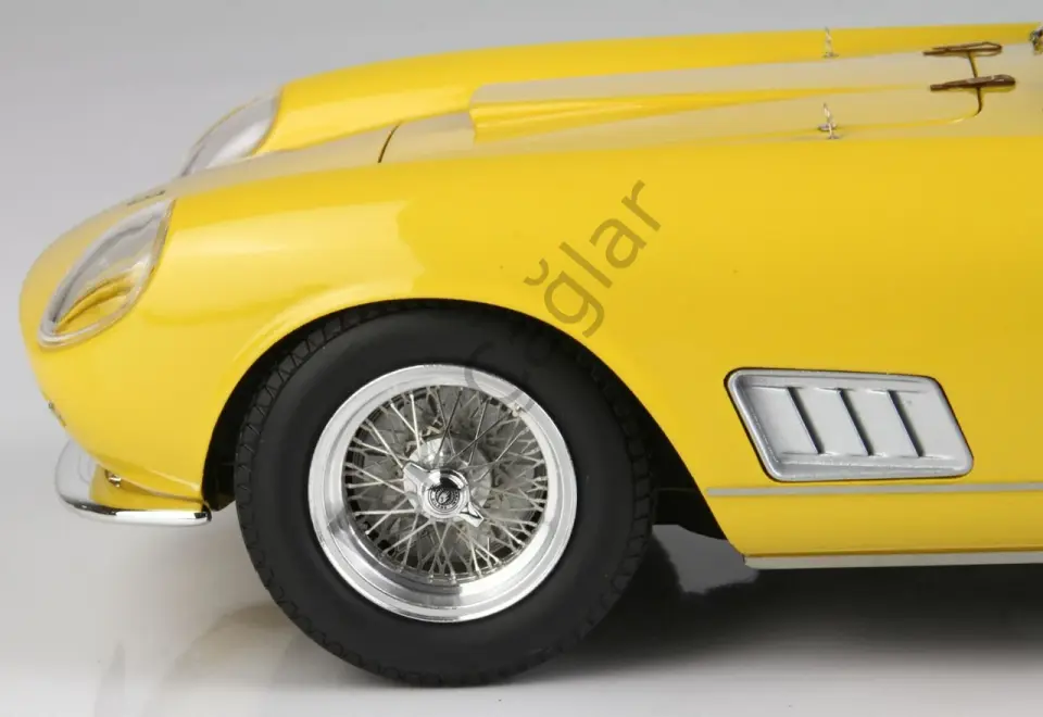 1:18 BBR Models Ferrari 250 GT Competizione Faired Headlight (Yellow) 120 Limits (Ön Sipariş)