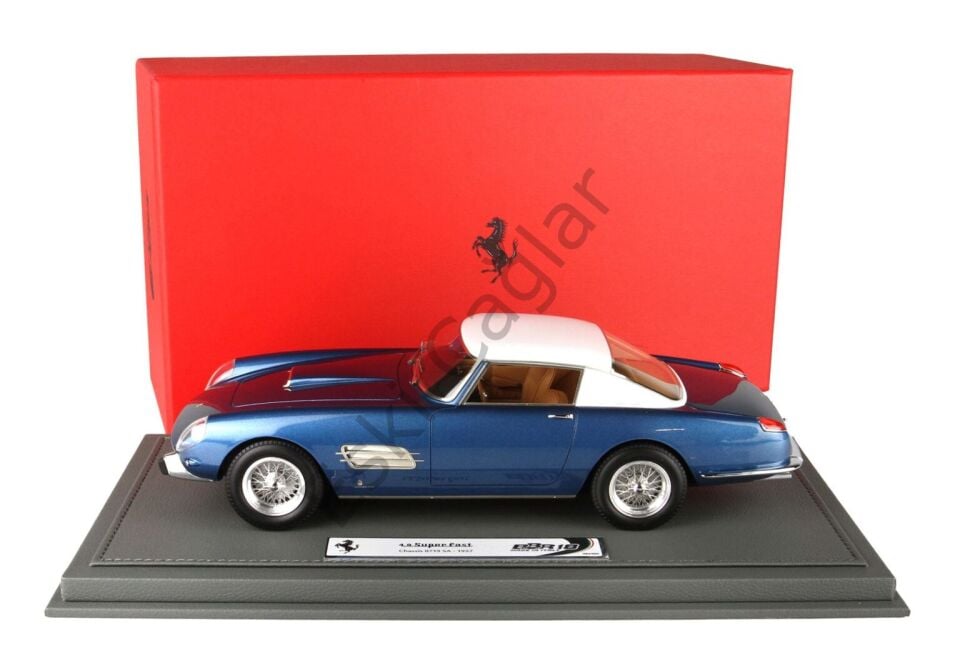 1:18 BBR Models Ferrari 4.9 Superfast S/N 0719 Paris Motor Show 1957 500 Limits (Ön Sipariş)