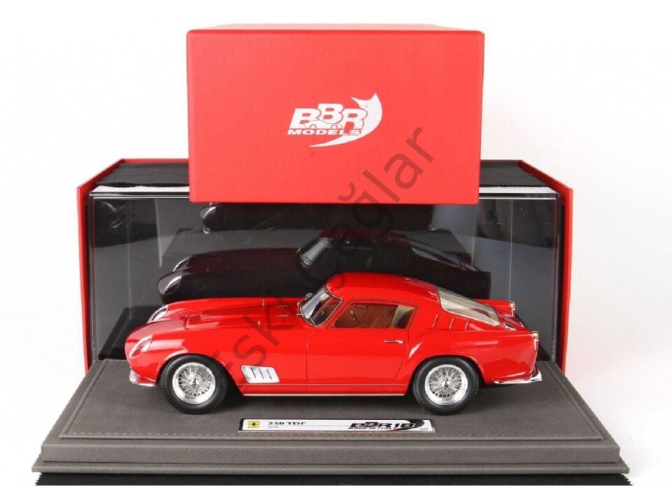 1:18 BBR Models Ferrari 250 TDF Faro Carenato 1958 Red 99 Limits (Ön Sipariş)