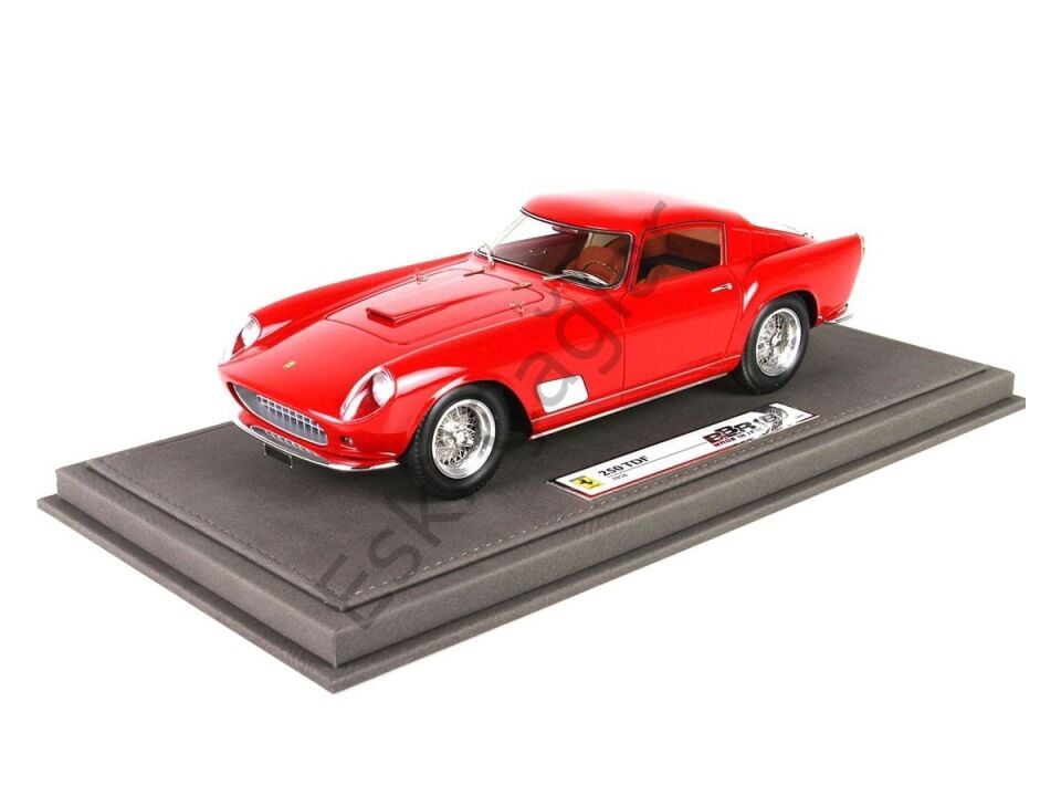 1:18 BBR Models Ferrari 250 TDF Faro Carenato 1958 Red 99 Limits (Ön Sipariş)