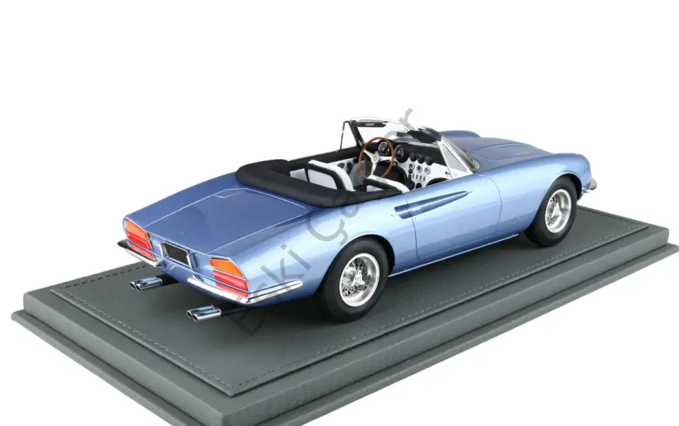 1:18 BBR Models 966 Ferrari 365 California Geneva Motor Show S/N 08347 Metallic Blue (Ön Sipariş)