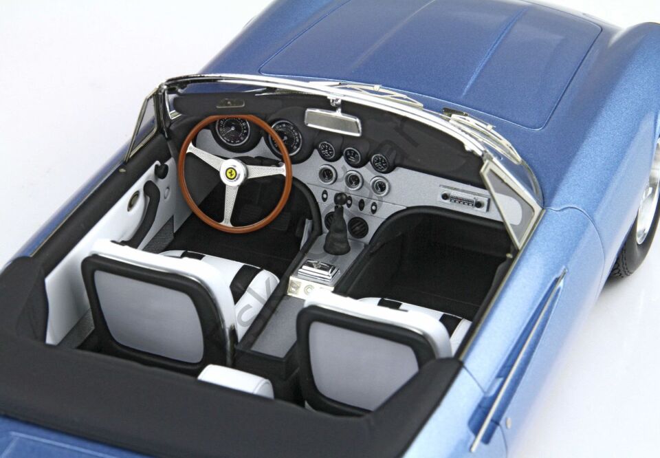 1:18 BBR Models 966 Ferrari 365 California Geneva Motor Show S/N 08347 Metallic Blue