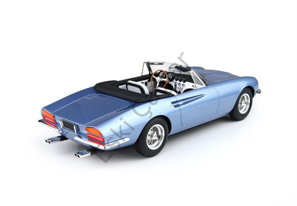 1:18 BBR Models 966 Ferrari 365 California Geneva Motor Show S/N 08347 Metallic Blue