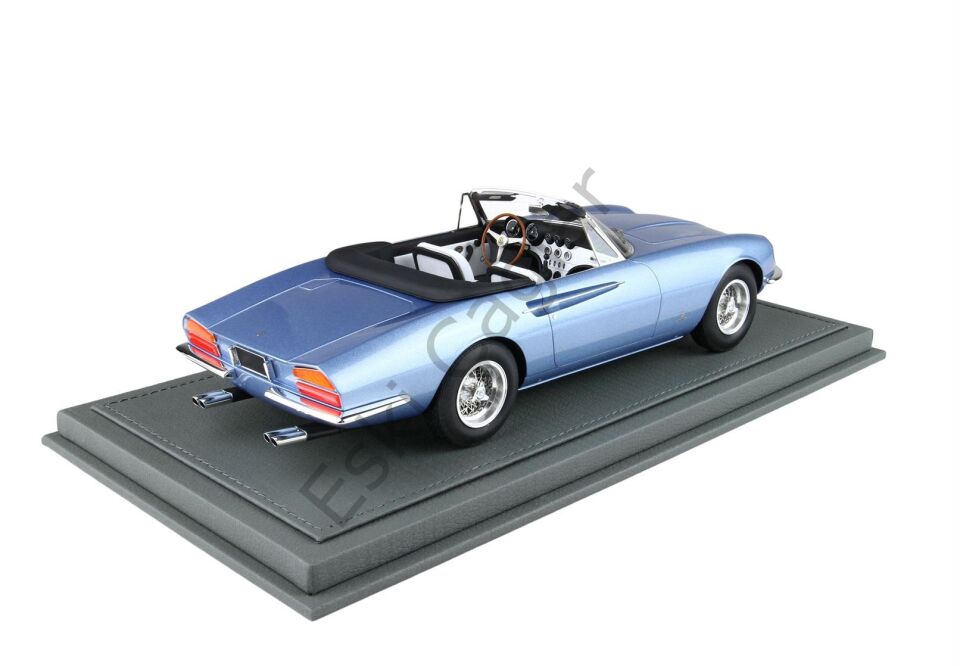 1:18 BBR Models 966 Ferrari 365 California Geneva Motor Show S/N 08347 Metallic Blue