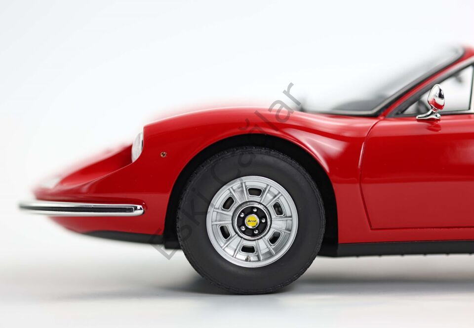 1:18 BBR Models 1972 Ferrari Dino 246 GTS Show Car Rosso Corsa 322 Red 246 Limits