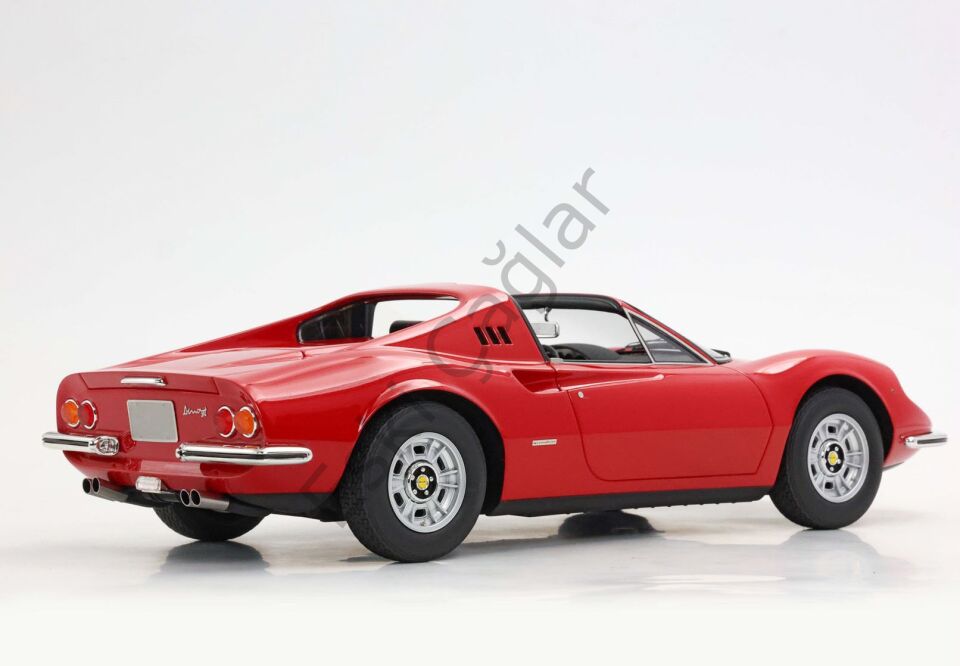 1:18 BBR Models 1972 Ferrari Dino 246 GTS Show Car Rosso Corsa 322 Red 246 Limits