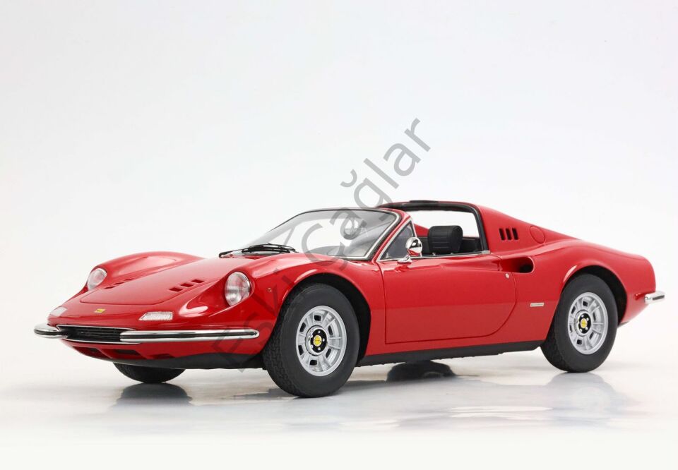 1:18 BBR Models 1972 Ferrari Dino 246 GTS Show Car Rosso Corsa 322 Red 246 Limits